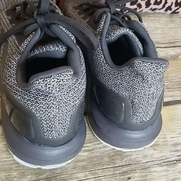 Adidas Men's Gray Knit Cloudfoam Sneakers Sz 7 - Picture 10 of 10